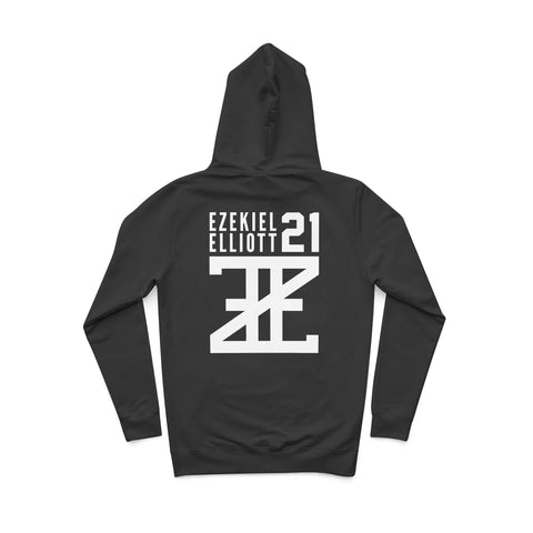 Zeke Leap Hoodie | Black | Back